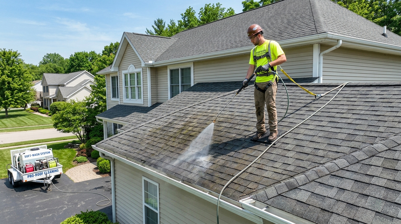 Roof After Cleaning