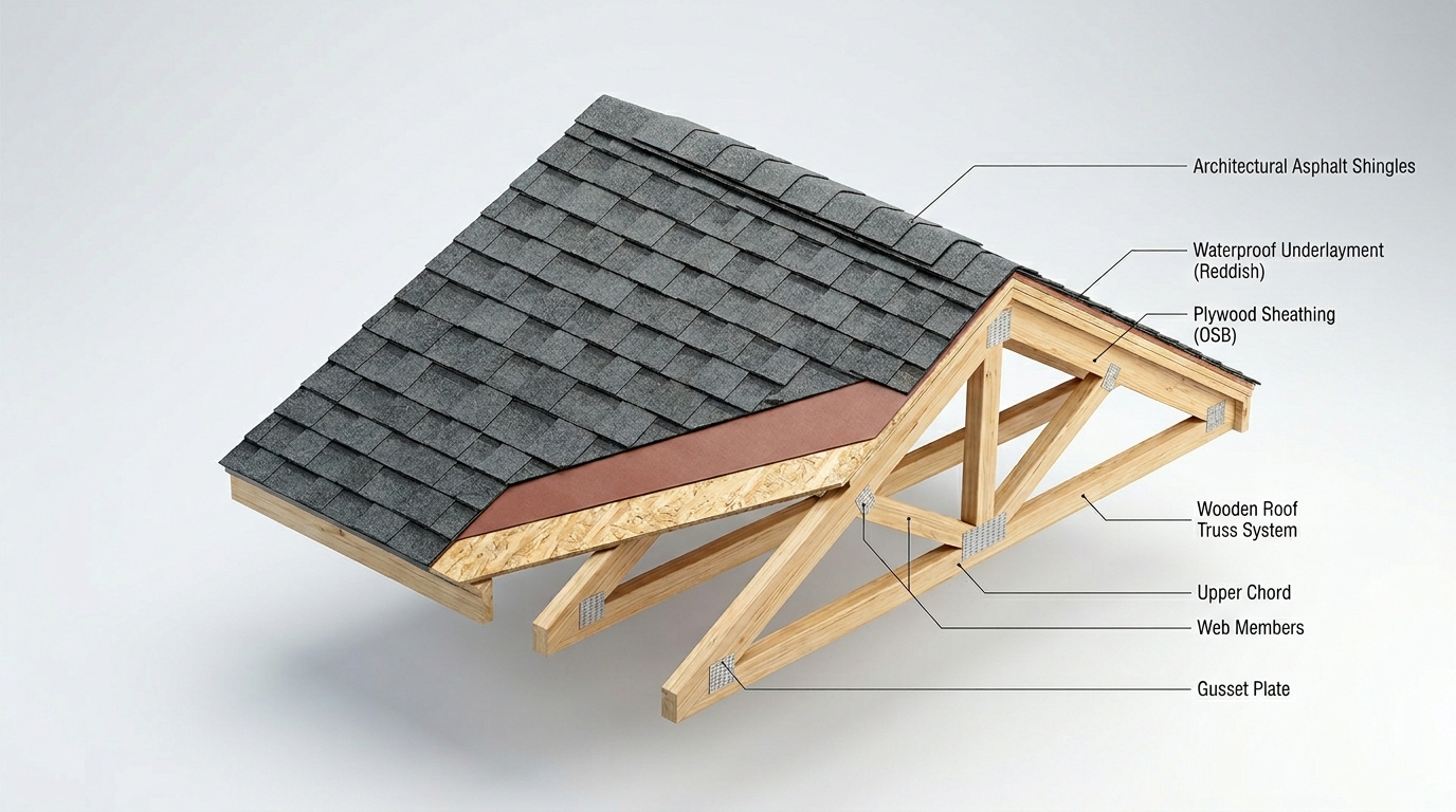 Weatherproof Roofing Truck